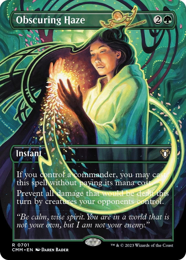 Image for Obscuring Haze (Borderless) (701) [Commander Masters]
