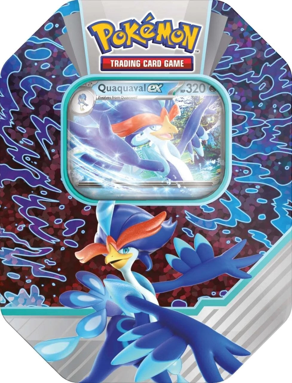 Image for Paldea Partners Tin [Quaquaval ex] [International] - Pokemon