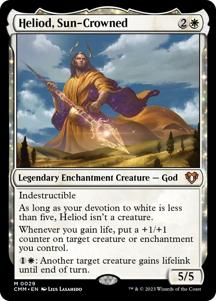 Image for Heliod, Sun-Crowned (29) [Commander Masters]