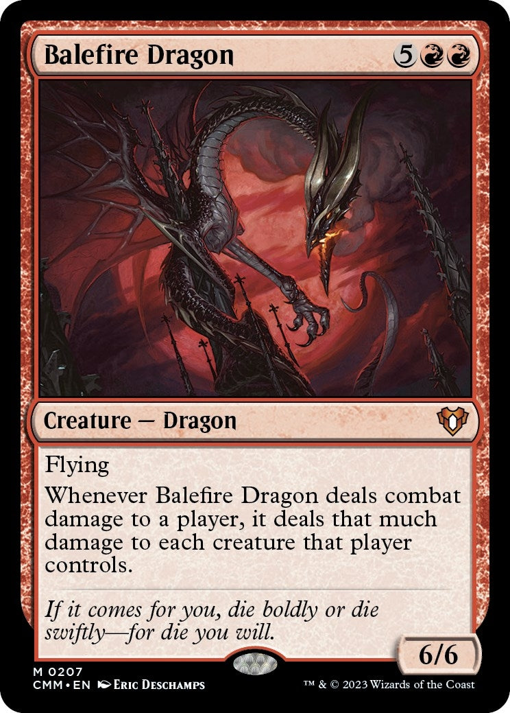 Image for Balefire Dragon (207) (CMM)
