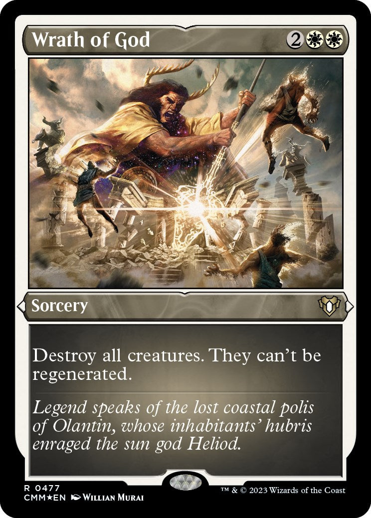 Wrath of God (Foil Etched)