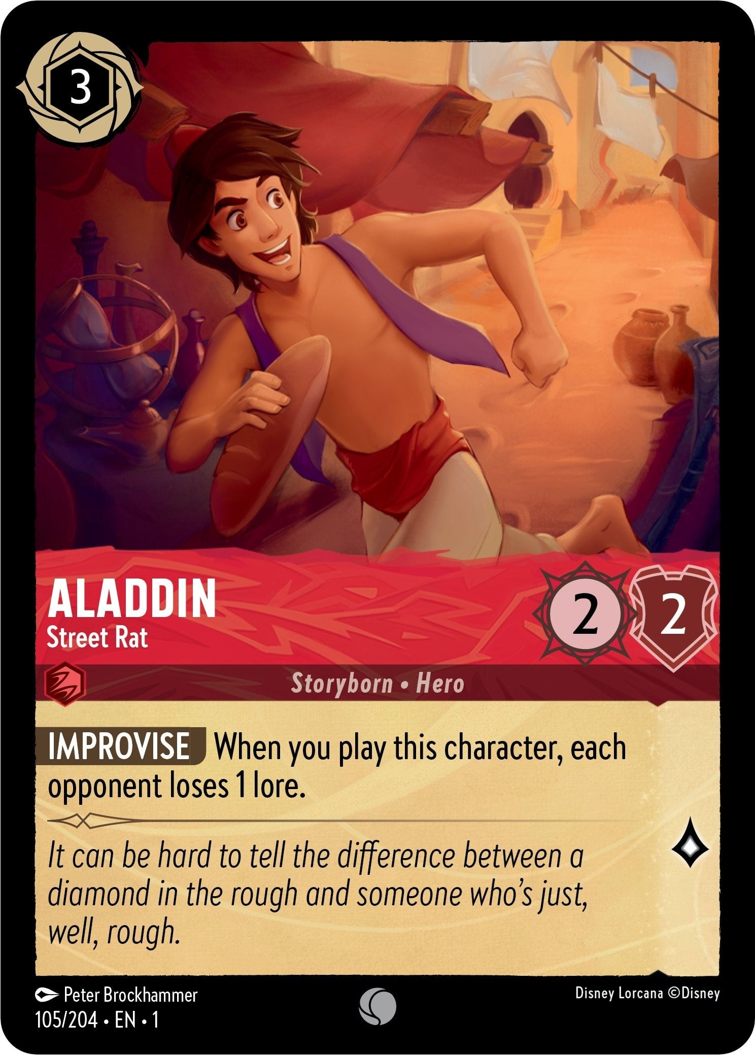 Image for Aladdin - Street Rat (105) (1)