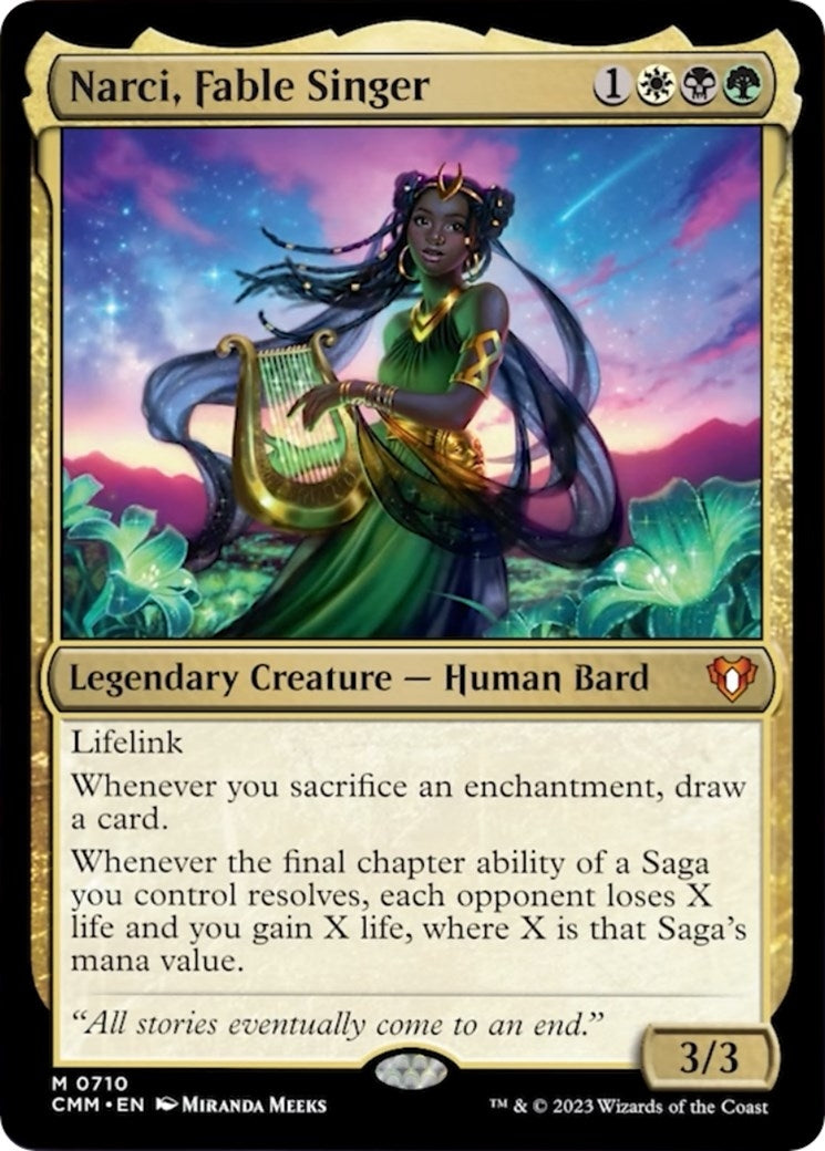 Image for Narci, Fable Singer (710) [Commander Masters]