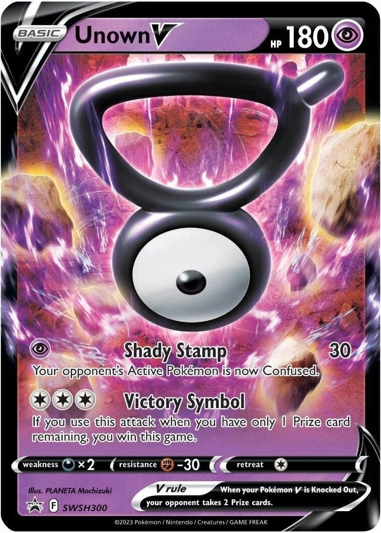 Image for Unown V - SWSH300 (300) (SWSD)