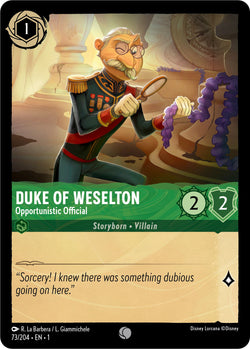 Collection of Duke of Weselton - Opportunistic Official (73/204) [The First Chapter] in a gallery layout