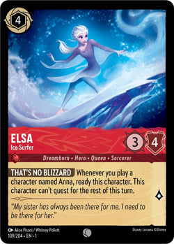 Collection of Elsa - Ice Surfer (109/204) [The First Chapter] in a gallery layout