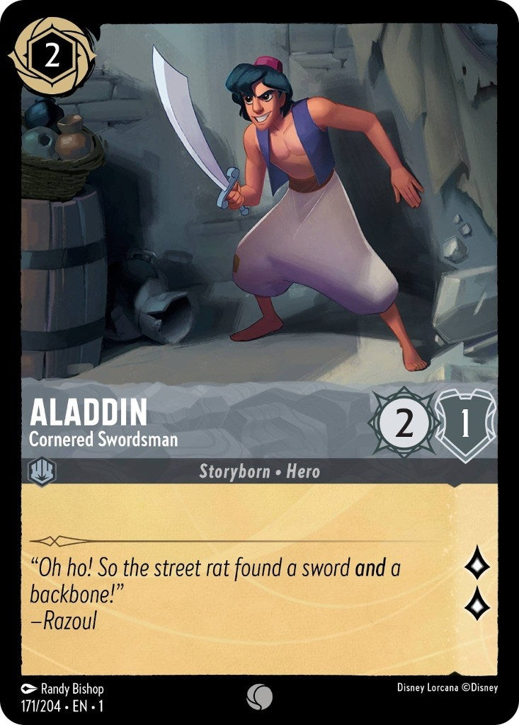 Image for Aladdin - Cornered Swordsman (171) (1)