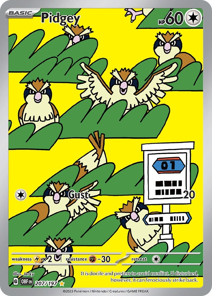 Image for Pidgey - 207/197 (207) (OBF)