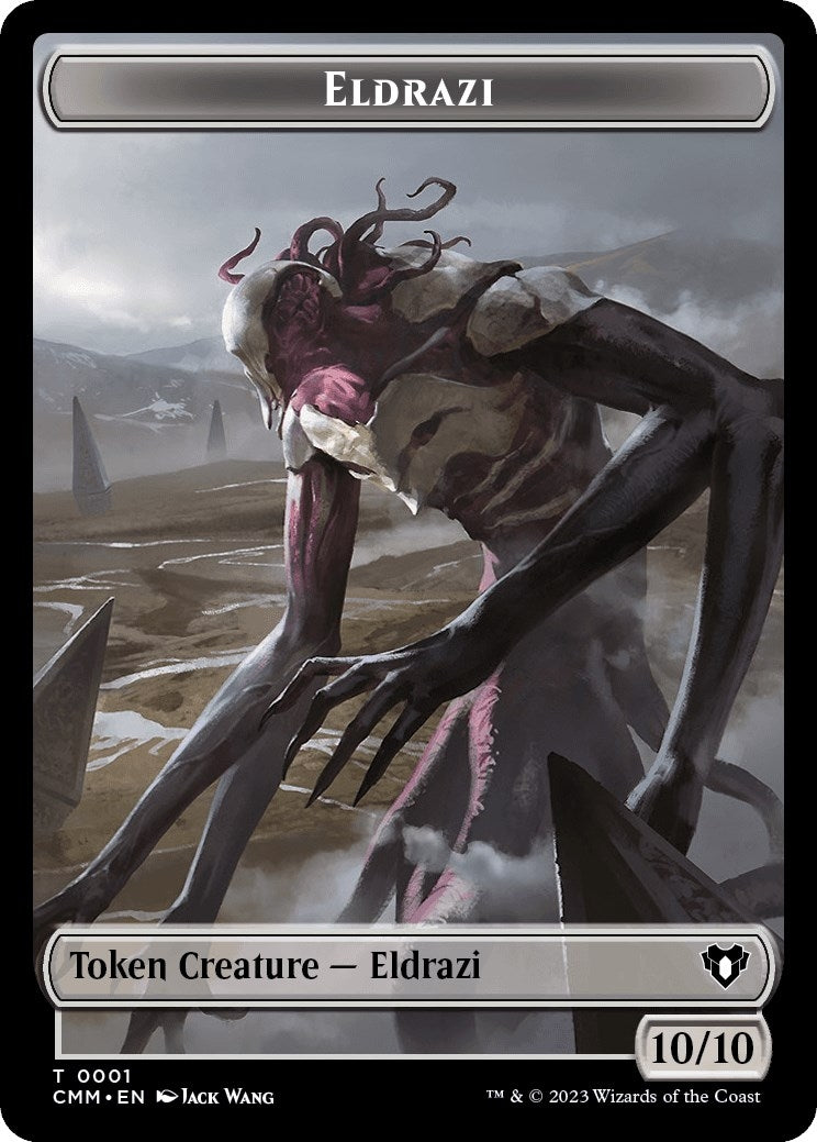 Image for Eldrazi // Kor Soldier Double-Sided Token (1 // 8) (CMM)