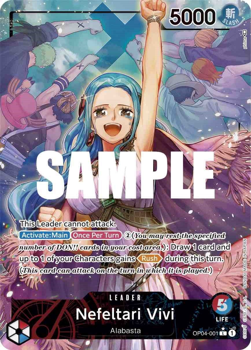 Image for Nefeltari Vivi (001) (Alternate Art) (4001) (OP04)