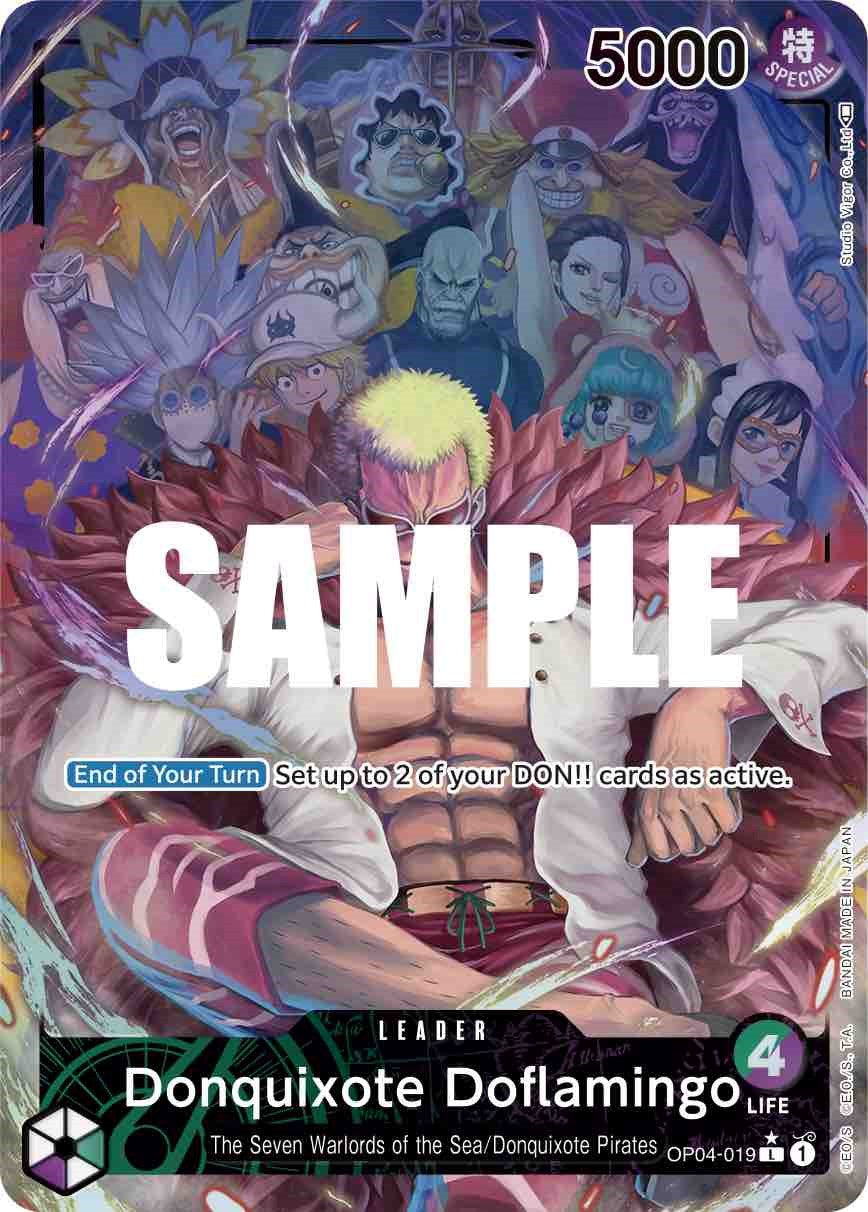 Collection of Donquixote Doflamingo (Alternate Art) [Kingdoms of Intrigue] in a gallery layout