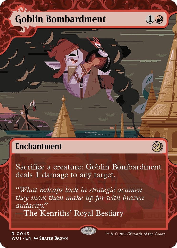 Image for Goblin Bombardment (43) (WOT)