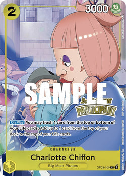 Collection of Charlotte Chiffon (Online Regional 2023) [Participant] [One Piece Promotion Cards] in a gallery layout