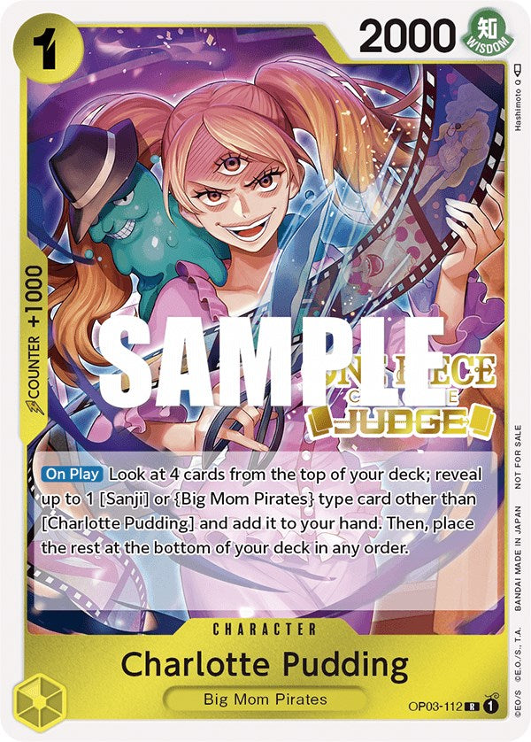 Collection of Charlotte Pudding (Judge Pack Vol. 2) [One Piece Promotion Cards] in a gallery layout