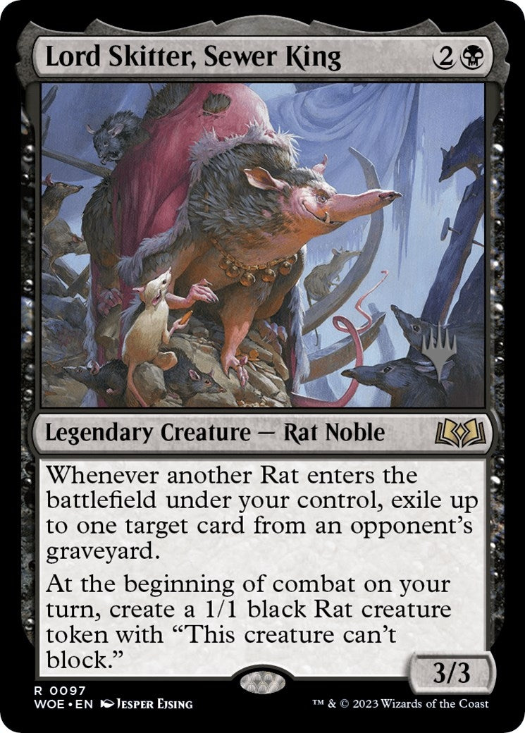 Lord Skitter, Sewer King (97) [Promo Pack: Wilds of Eldraine]