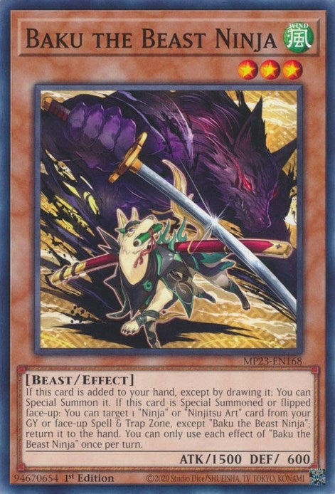 Image for Baku the Beast Ninja (23168) (MP23)