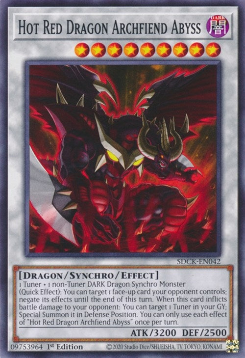 Image for Hot Red Dragon Archfiend Abyss (42) (SDCK)