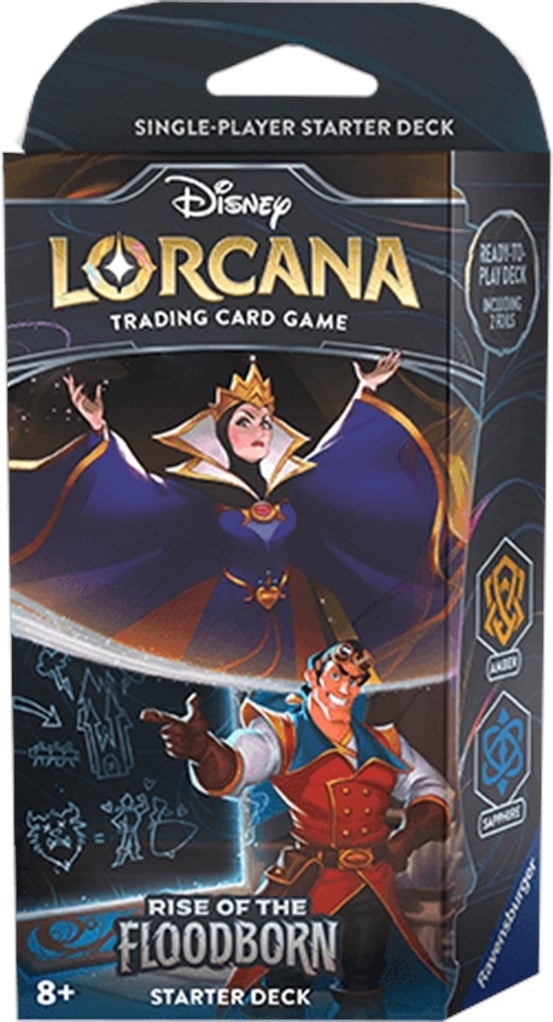 Image for Disney Lorcana: Rise of the Floodborn Starter Deck (Amber & Sapphire) [2]