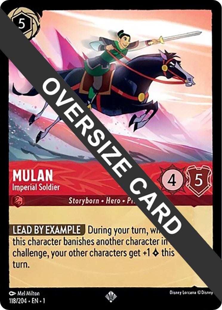 Image for Mulan - Imperial Soldier (Oversized) (118) (1)