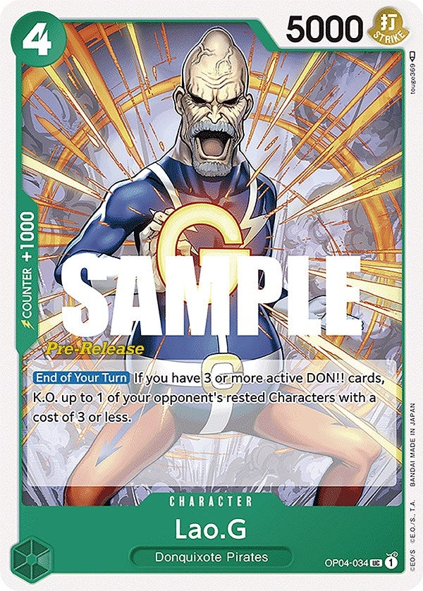 Image for Lao.G (4034) (OP04 PRE)
