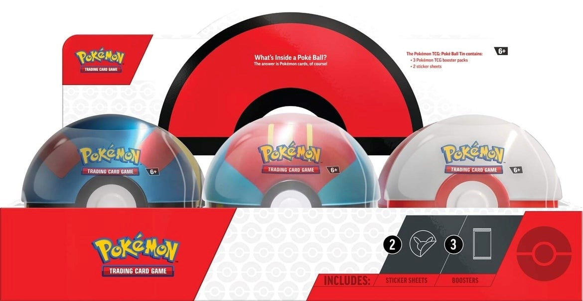 Image for Poke Ball Tin Display (Q3 2023) - Pokemon