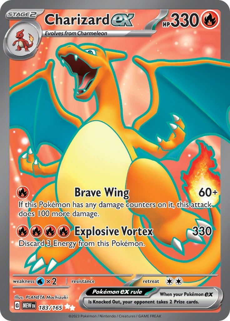 Image for Charizard ex - 183/165 (183) (MEW)