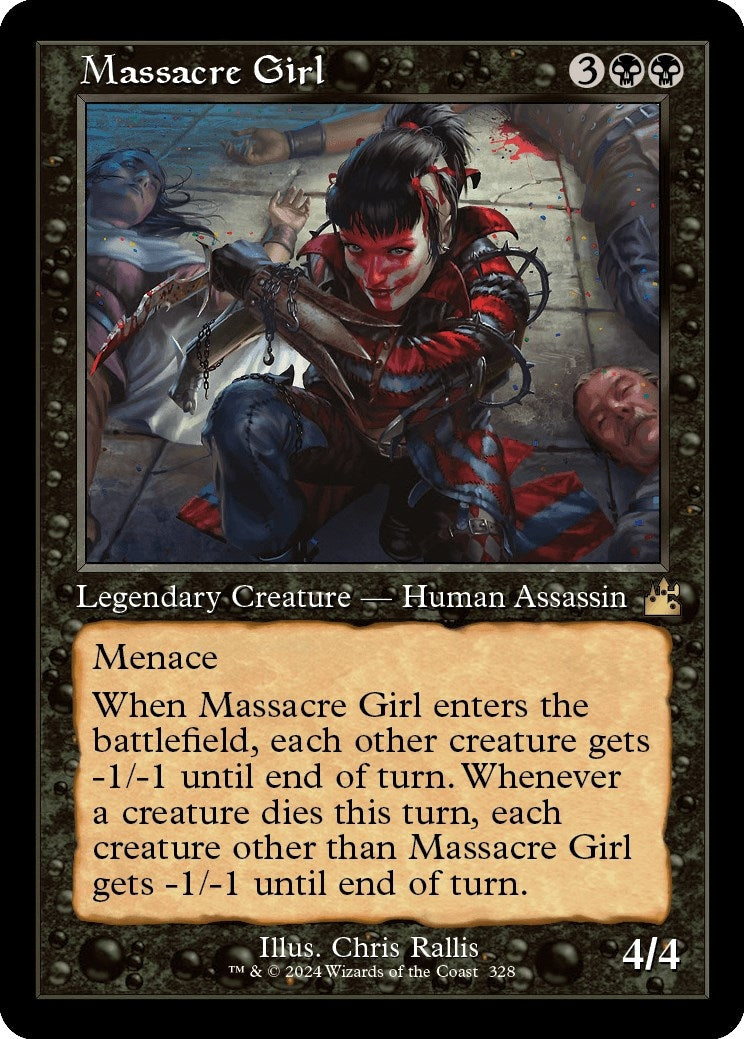 Image for Massacre Girl (Retro Frame) (328) [Ravnica Remastered]