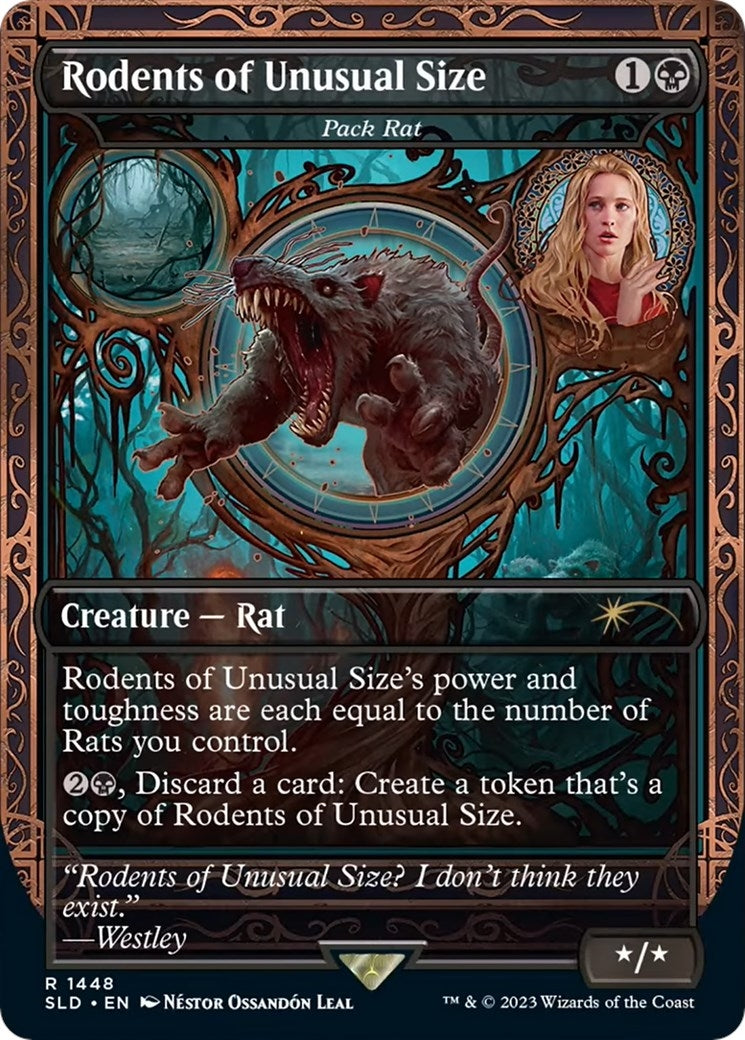 Image for Rodents of Unusual Size - Pack Rat (1448) [Secret Lair Drop Series]