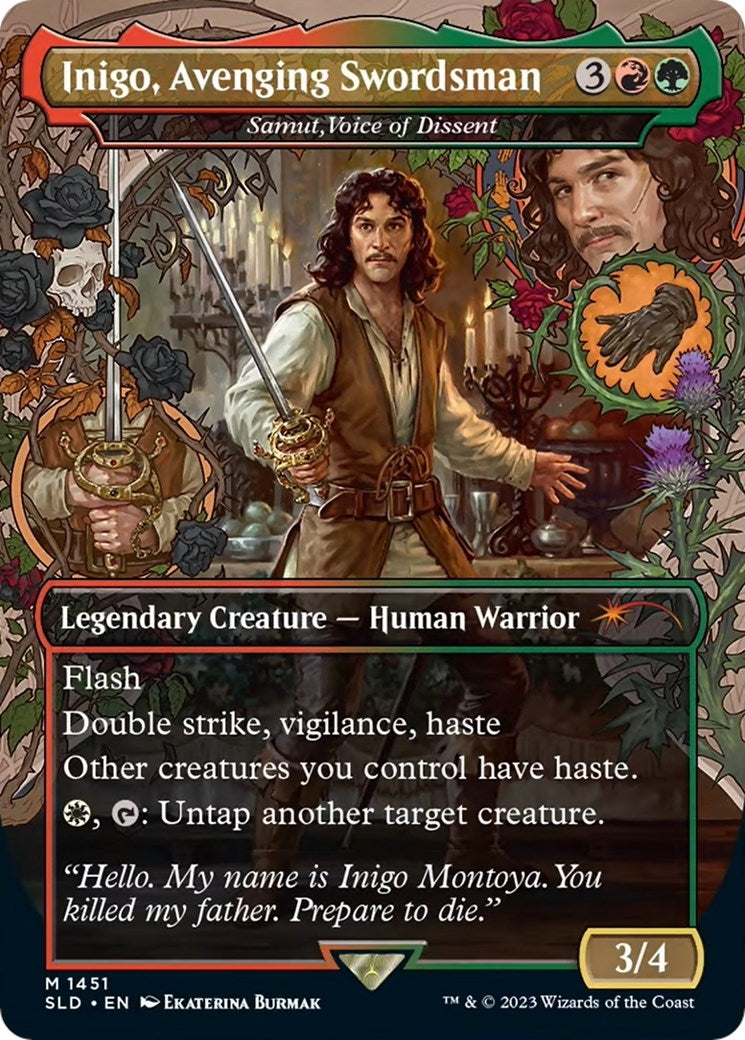 Image for Inigo, Avenging Swordsman - Samut, Voice of Dissent (1451) [Secret Lair Drop Series]