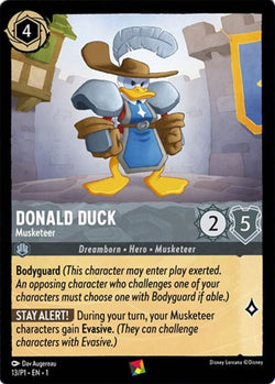 Collection of Donald Duck - Musketeer (13) [Promo Cards] in a gallery layout