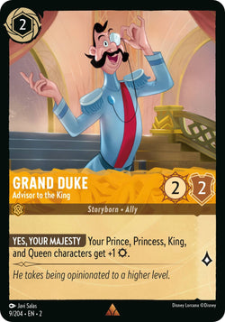 Collection of Grand Duke - Advisor to the King (9/204) [Rise of the Floodborn] in a gallery layout