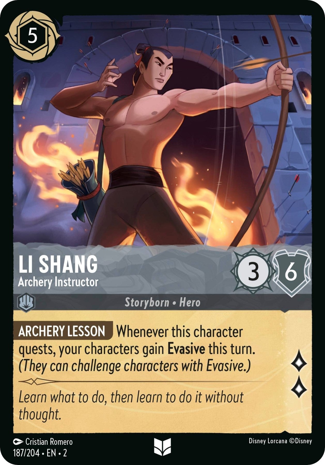 Image for Li Shang - Archery Instructor (187) (2)
