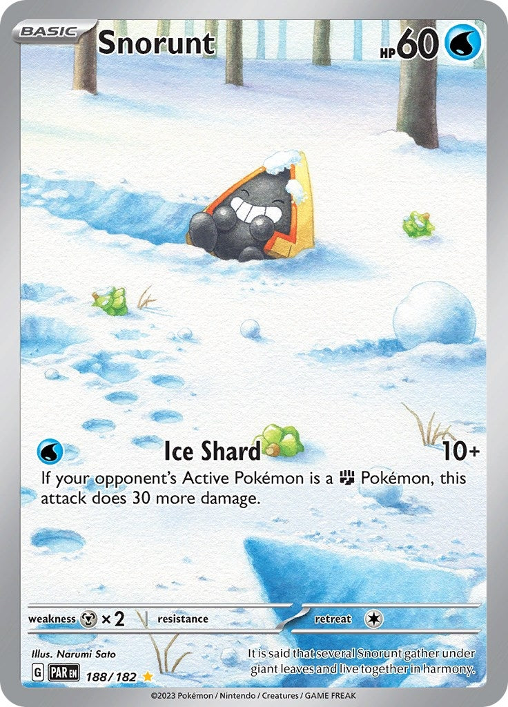 Image for Snorunt - 188/182 (188) (PAR)