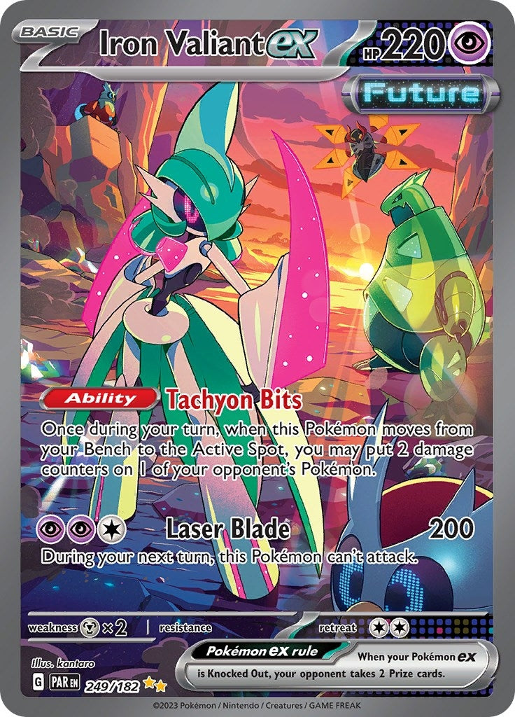 Image for Iron Valiant ex - 249/182 (249) (PAR)