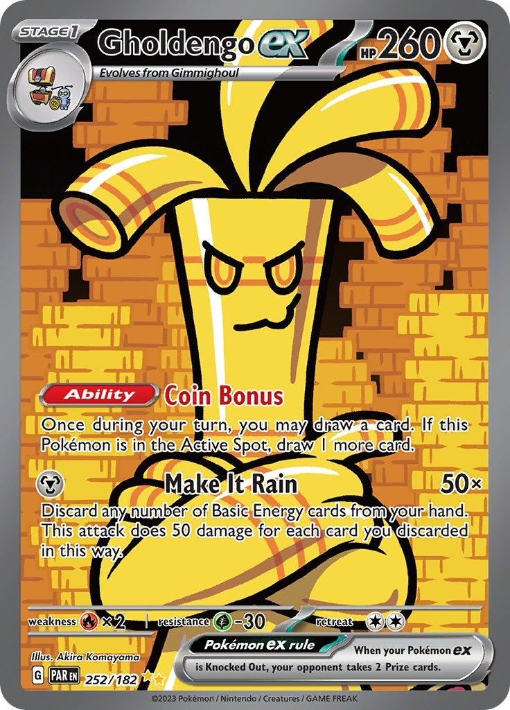 Image for Gholdengo ex - 252/182 (252) (PAR)