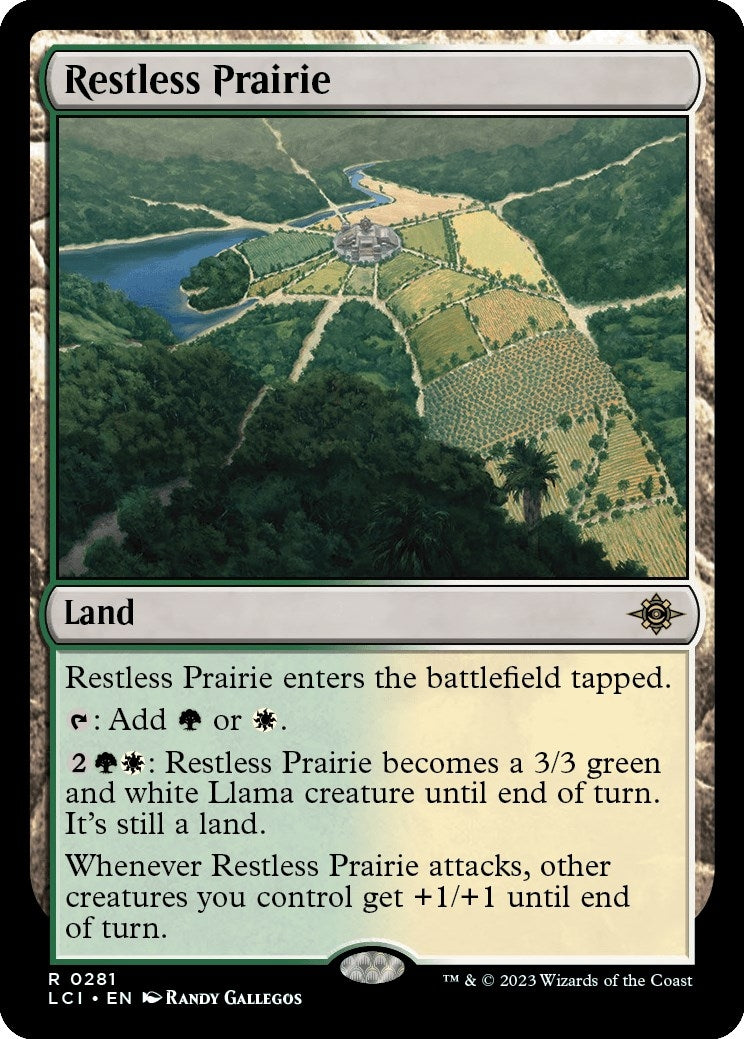 Image for Restless Prairie (281) [The Lost Caverns of Ixalan]