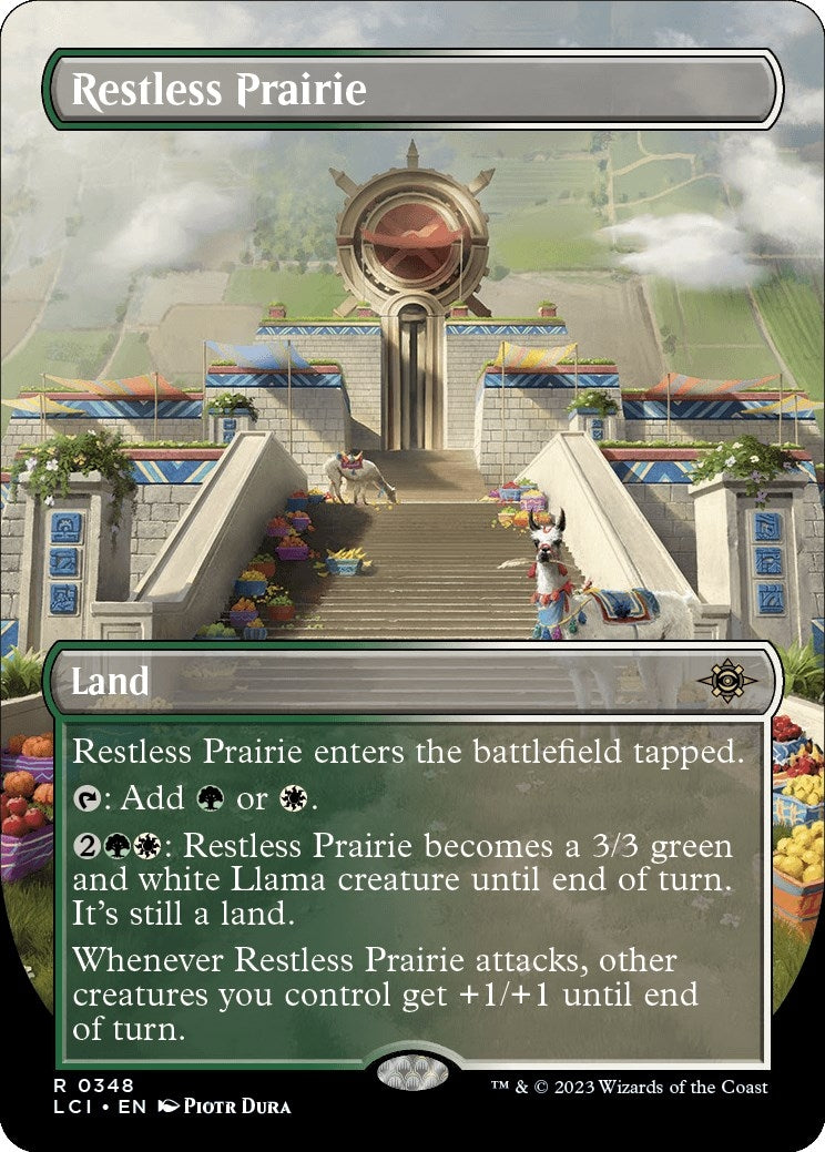 Image for Restless Prairie (Borderless) (348) [The Lost Caverns of Ixalan]