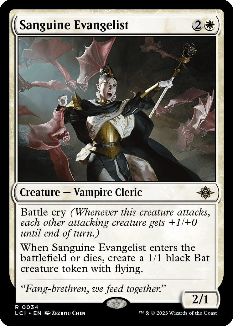 Image for Sanguine Evangelist (34) [The Lost Caverns of Ixalan]