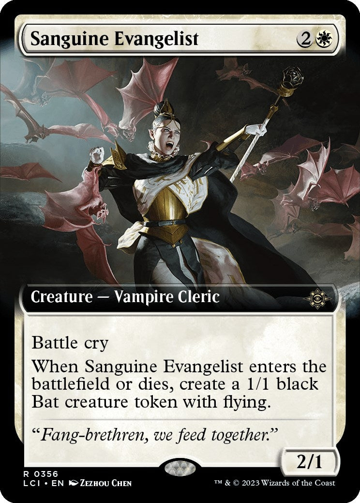Image for Sanguine Evangelist (Extended Art) (356) [The Lost Caverns of Ixalan]