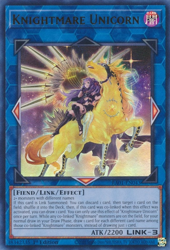 Image for Knightmare Unicorn (Alternate Art) (UR) (1043) (RA01)