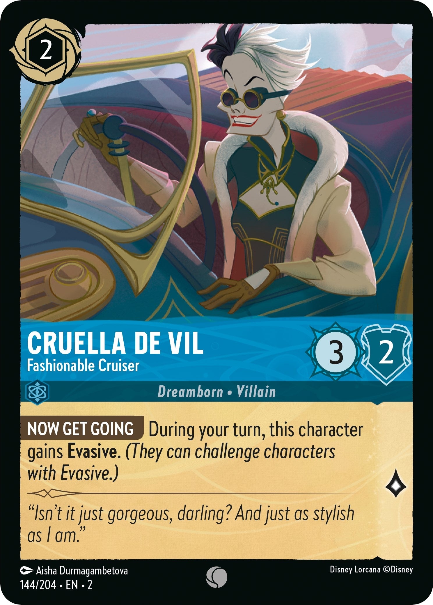 Image for Cruella De Vil - Fashionable Cruiser (144) (2)