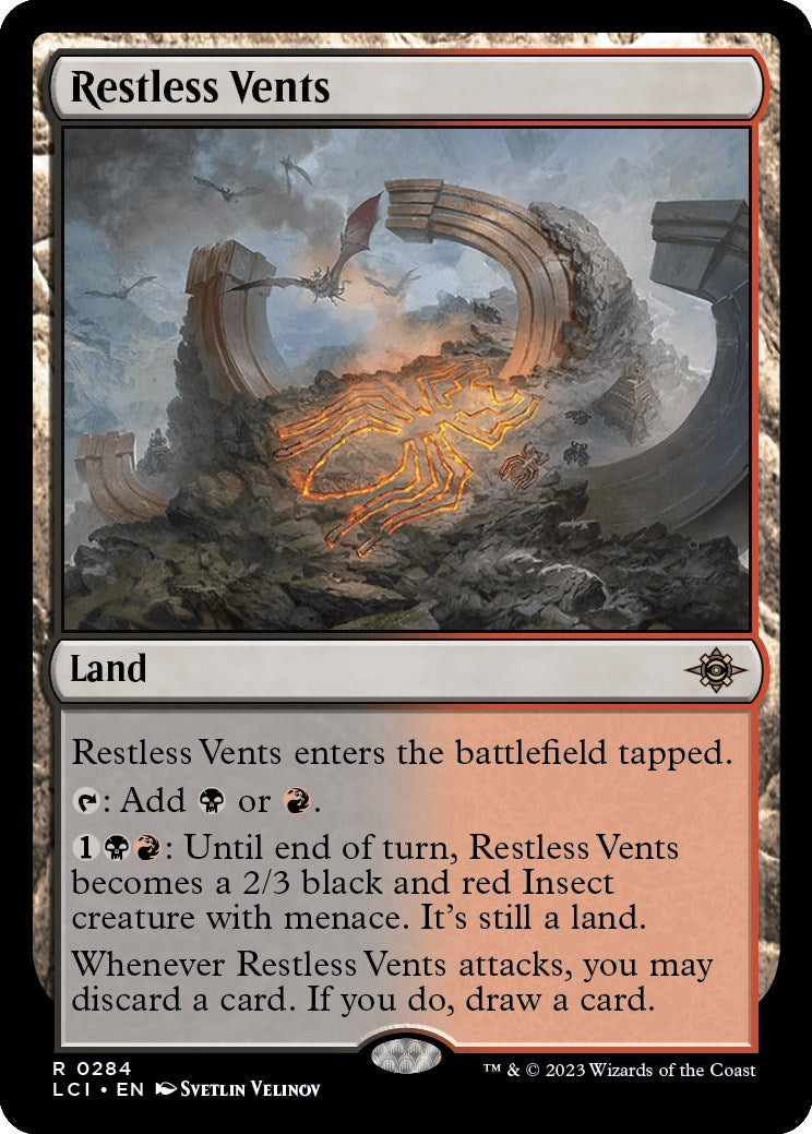 Image for Restless Vents (284) [The Lost Caverns of Ixalan]