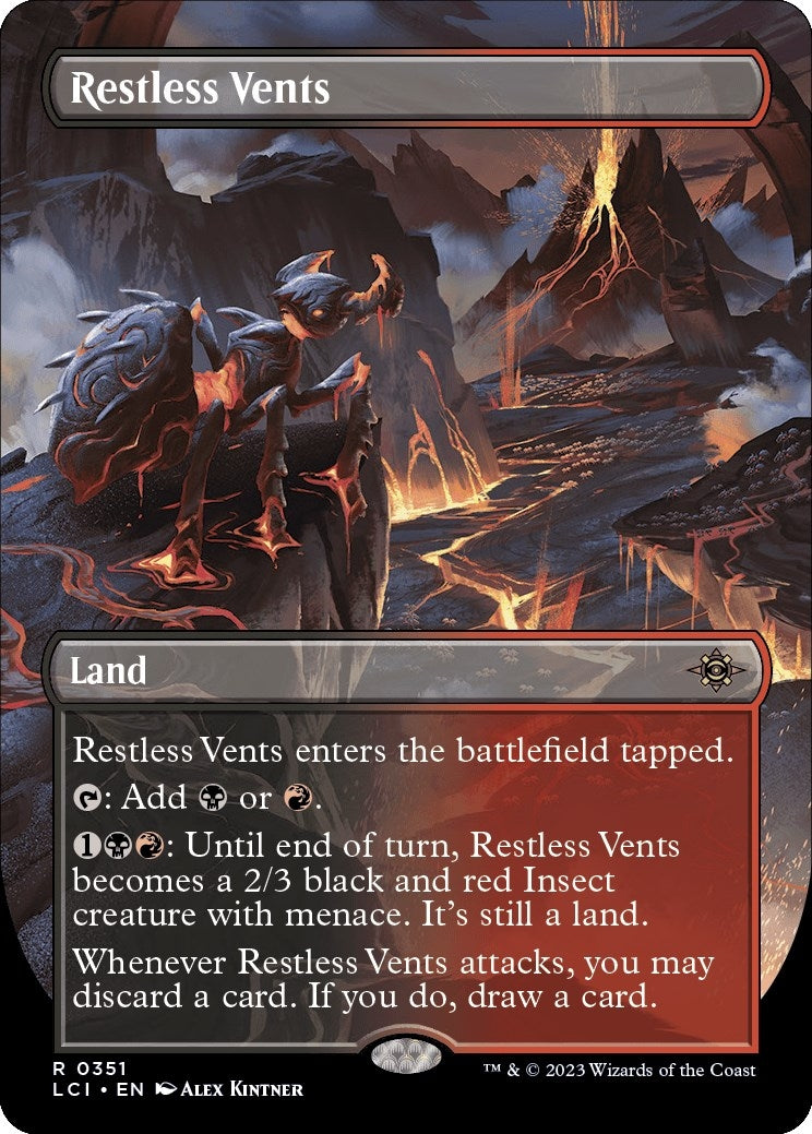 Image for Restless Vents (Borderless) (351) [The Lost Caverns of Ixalan]