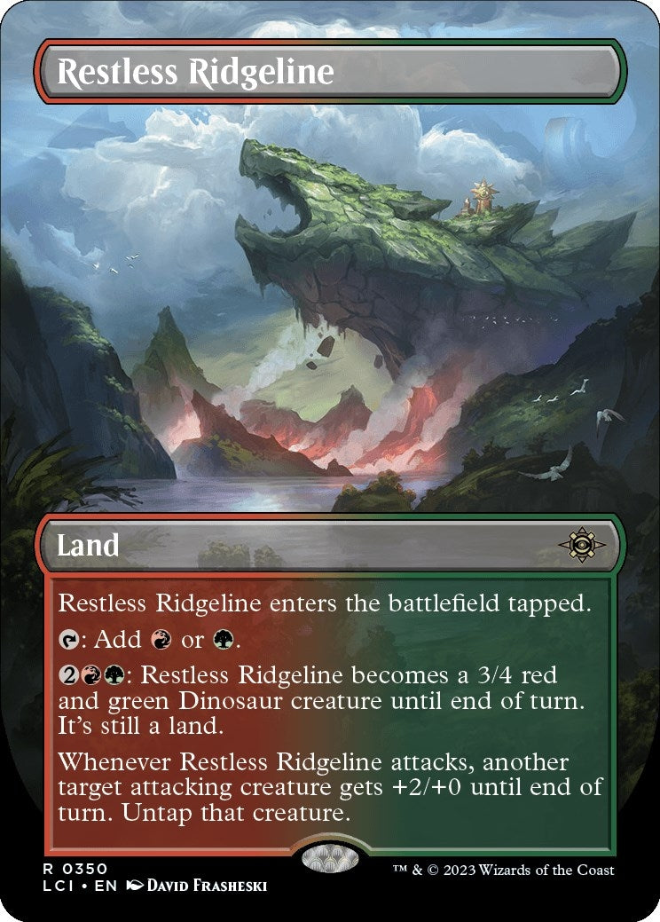 Image for Restless Ridgeline (Borderless) (350) [The Lost Caverns of Ixalan]