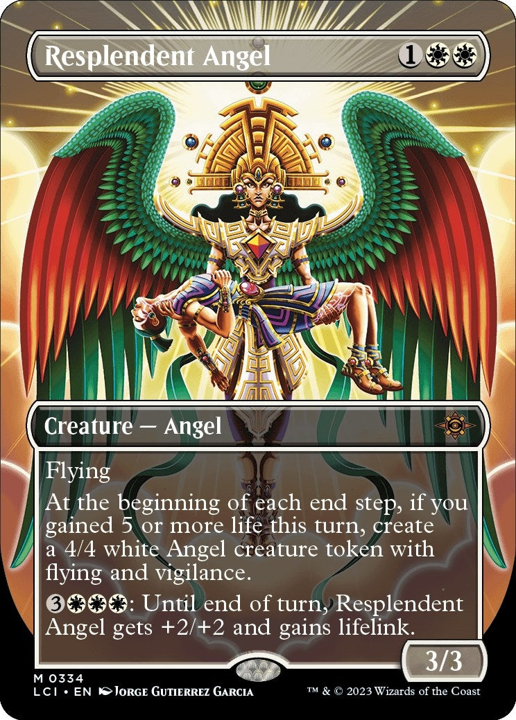 Image for Resplendent Angel (Borderless) (334) [The Lost Caverns of Ixalan]
