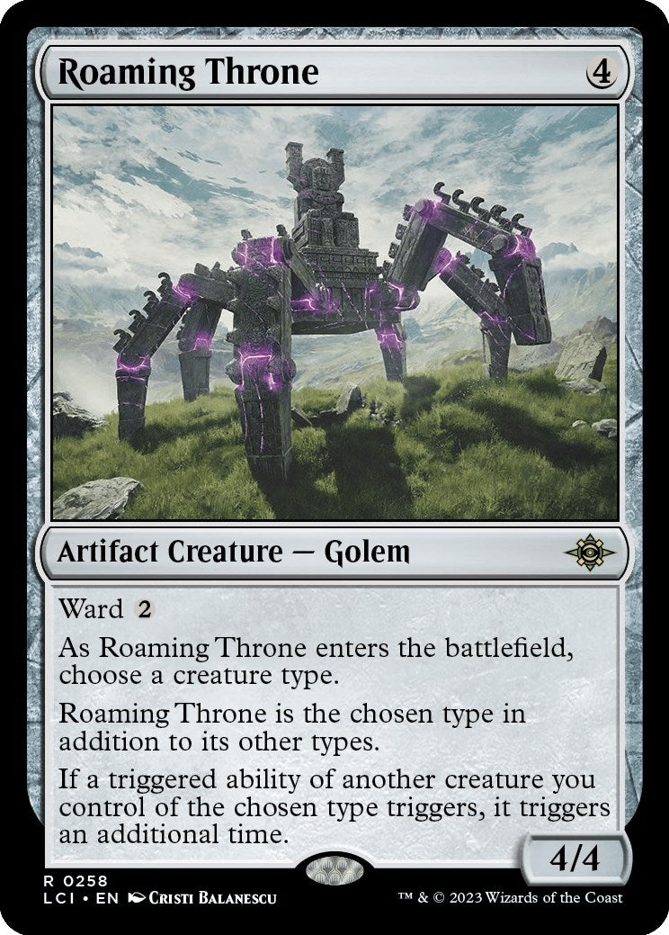 Image for Roaming Throne (258) [The Lost Caverns of Ixalan]