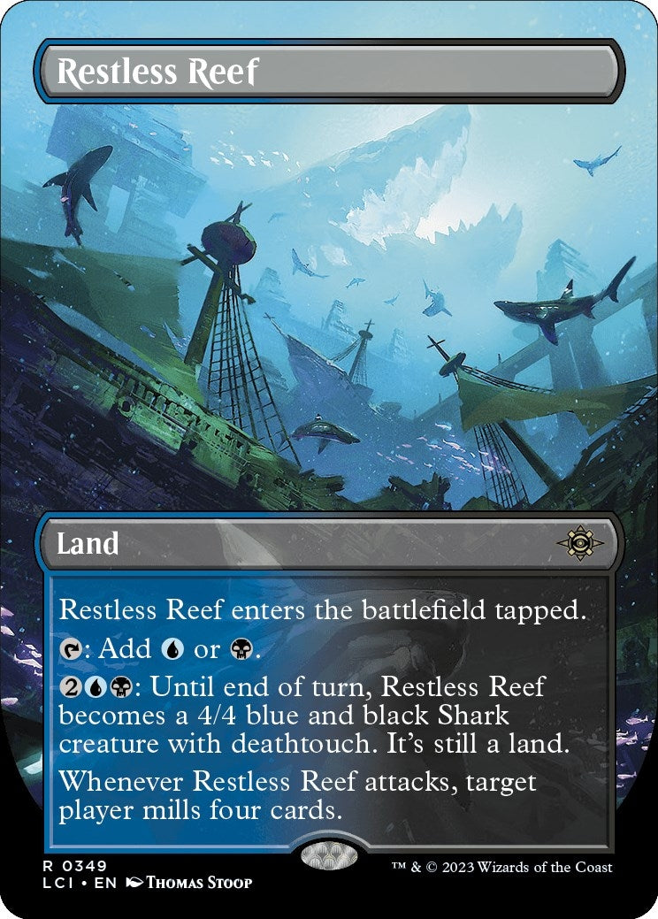 Image for Restless Reef (Borderless) (349) [The Lost Caverns of Ixalan]