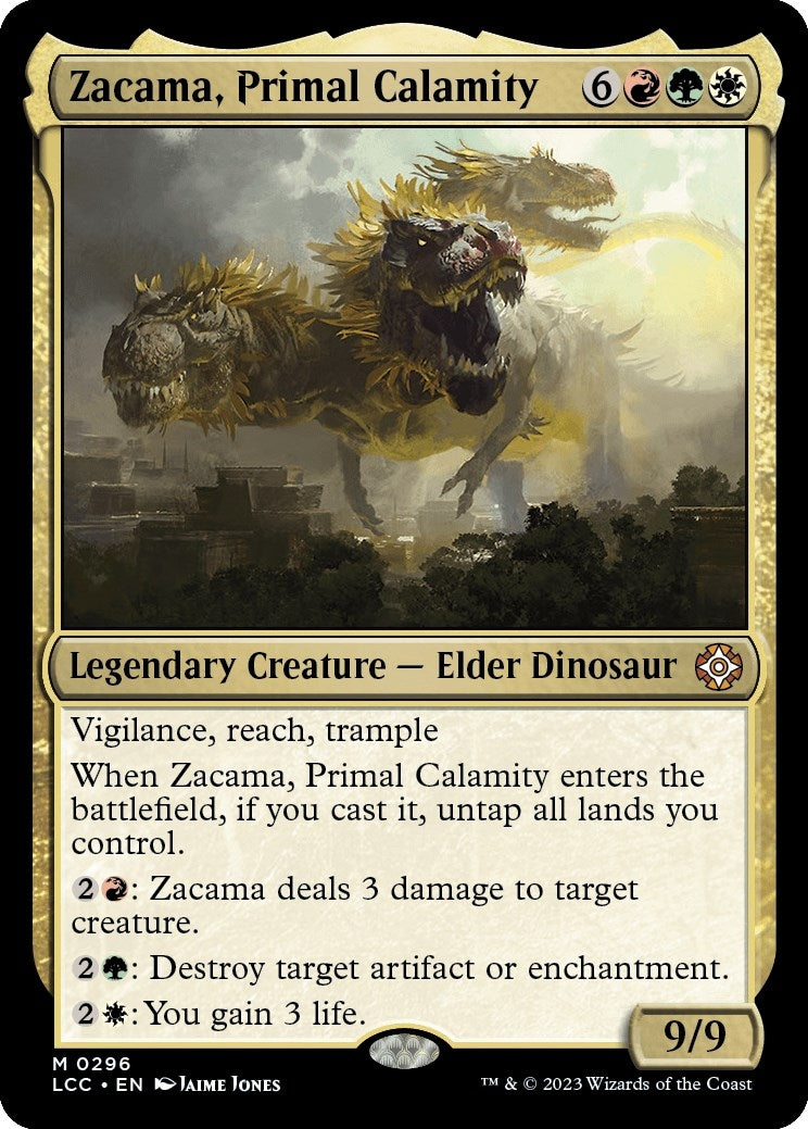 Image for Zacama, Primal Calamity (296) (LCC) - Magic: The Gathering