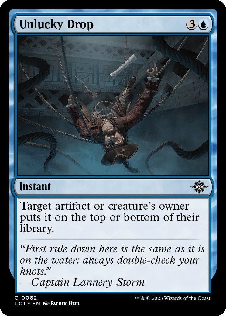 Image for Unlucky Drop (82) [The Lost Caverns of Ixalan] - Magic: The Gathering