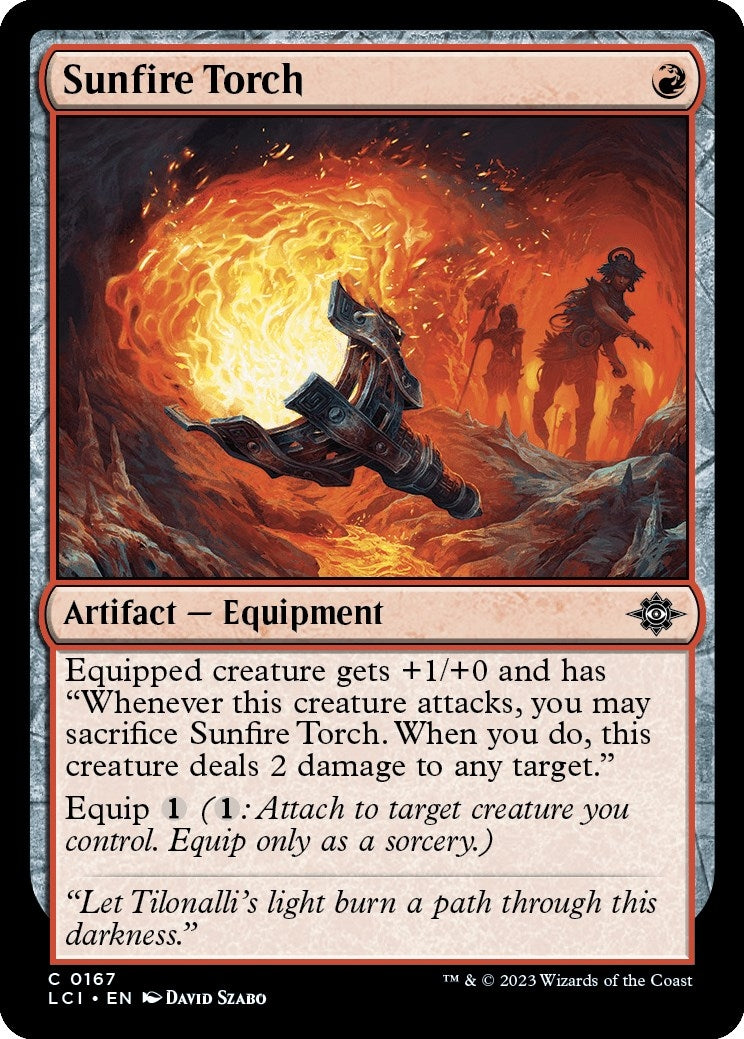 Image for Sunfire Torch (167) [The Lost Caverns of Ixalan] - Magic: The Gathering